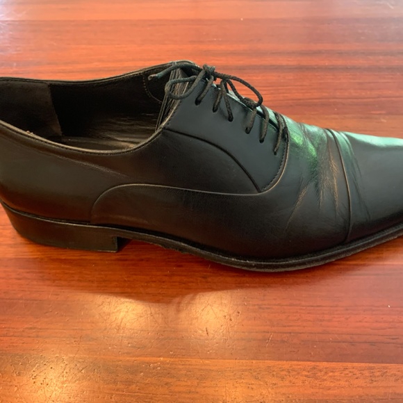 Men's Black Dress Shoes - Picture 2 of 5